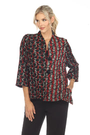 Moonlight Two Button Circular Pattern Jacket - 3621TAF