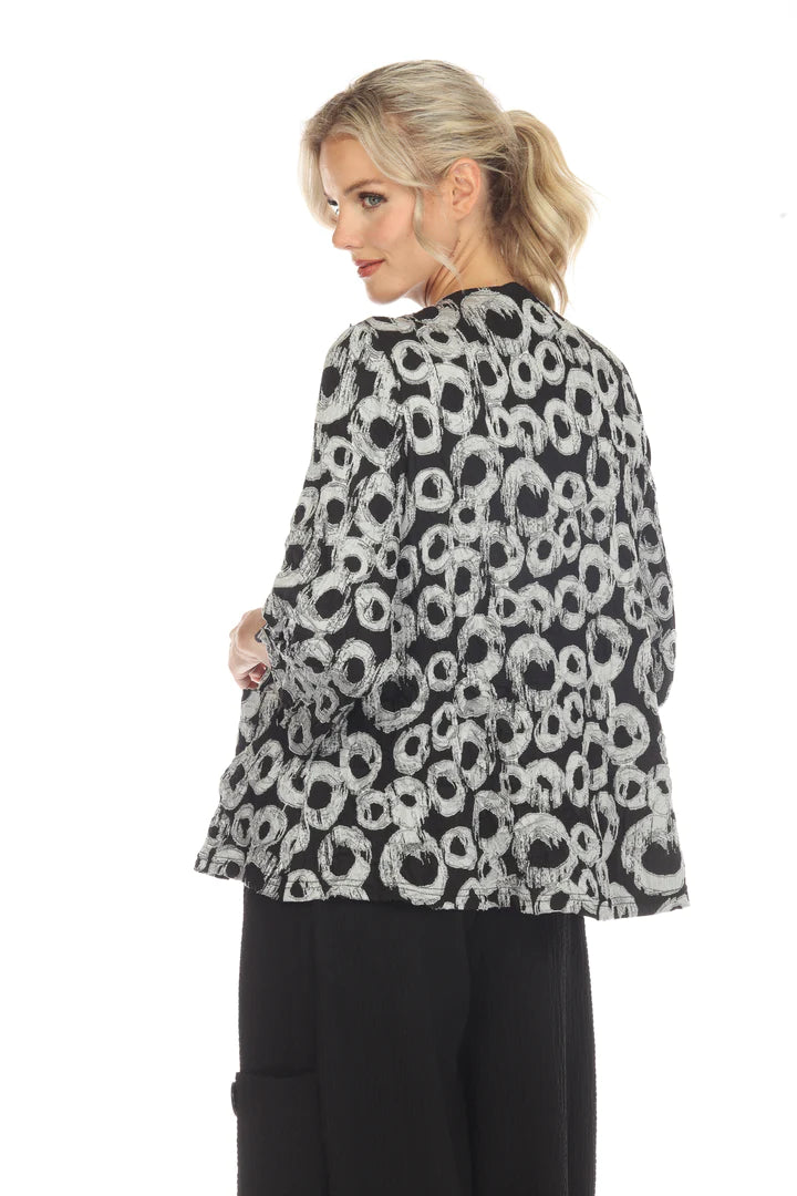 Moonlight Top - 3739 BK/SILVER