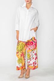 IC COLLECTION Blouse- 3758B- WHITE