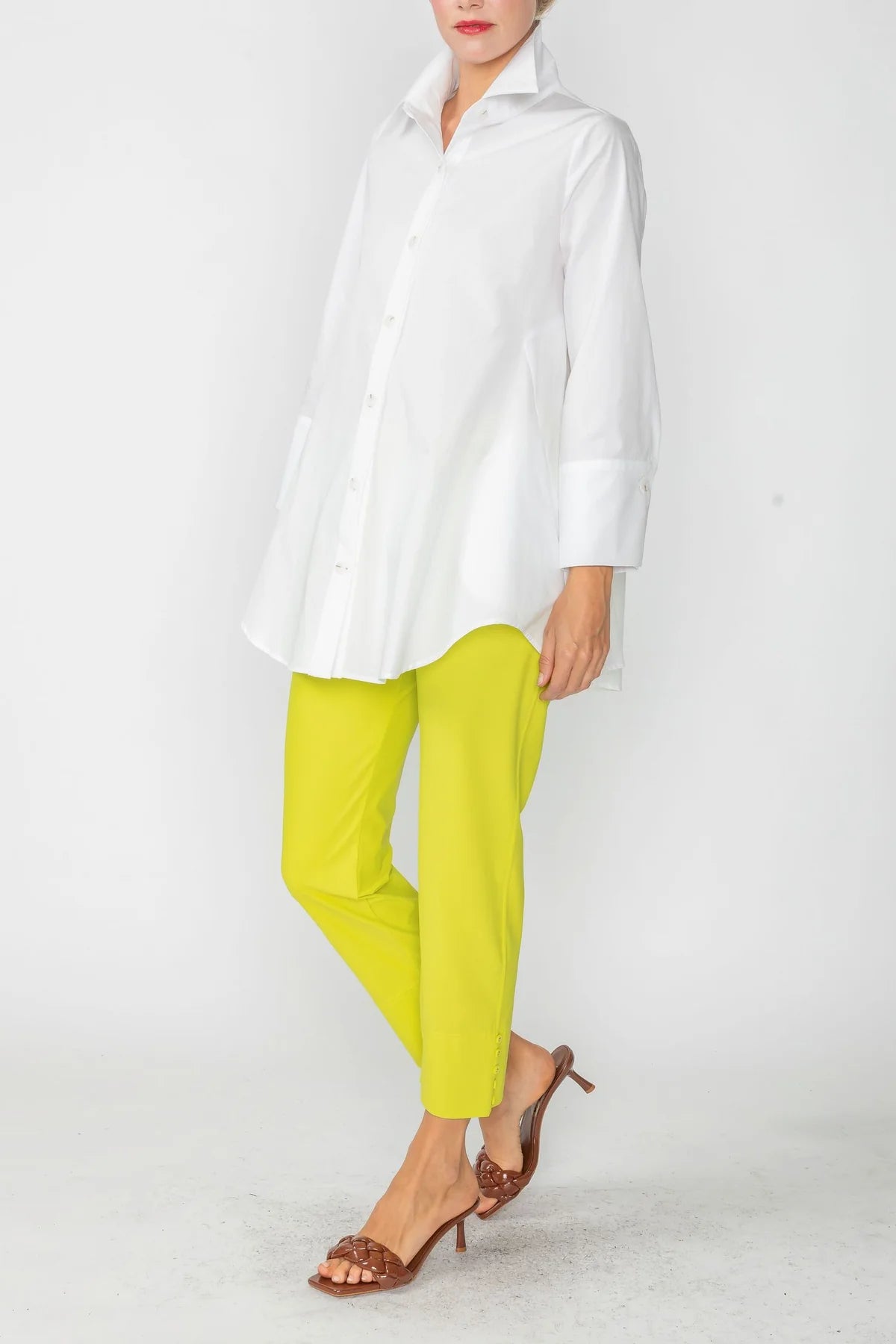 IC COLLECTION Blouse- 3758B- WHITE