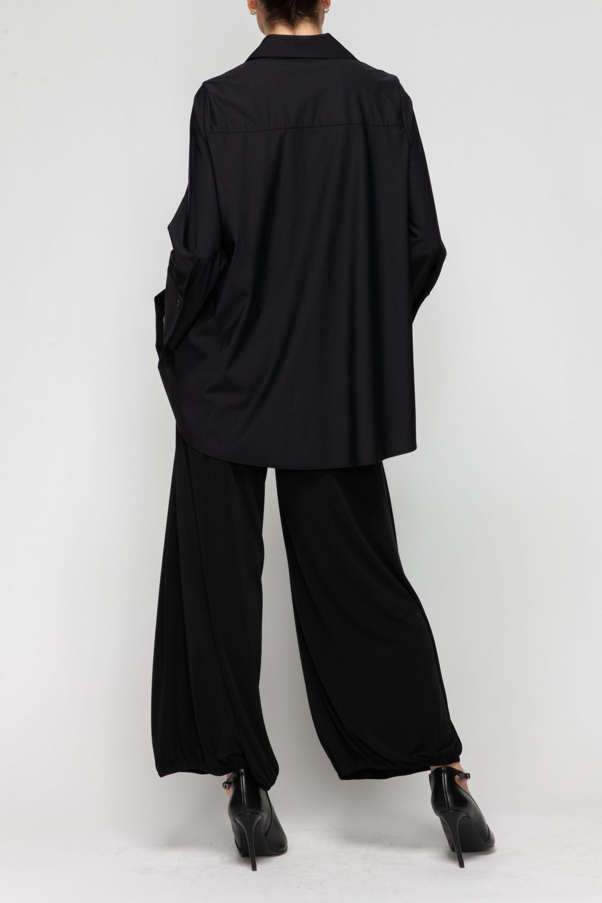 IC COLLECTION Blouse - 3778B - BLACK