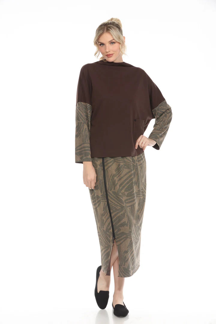 Moonlight Top - 3930 - BROWN