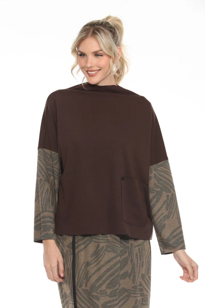 Moonlight Top - 3930 - BROWN