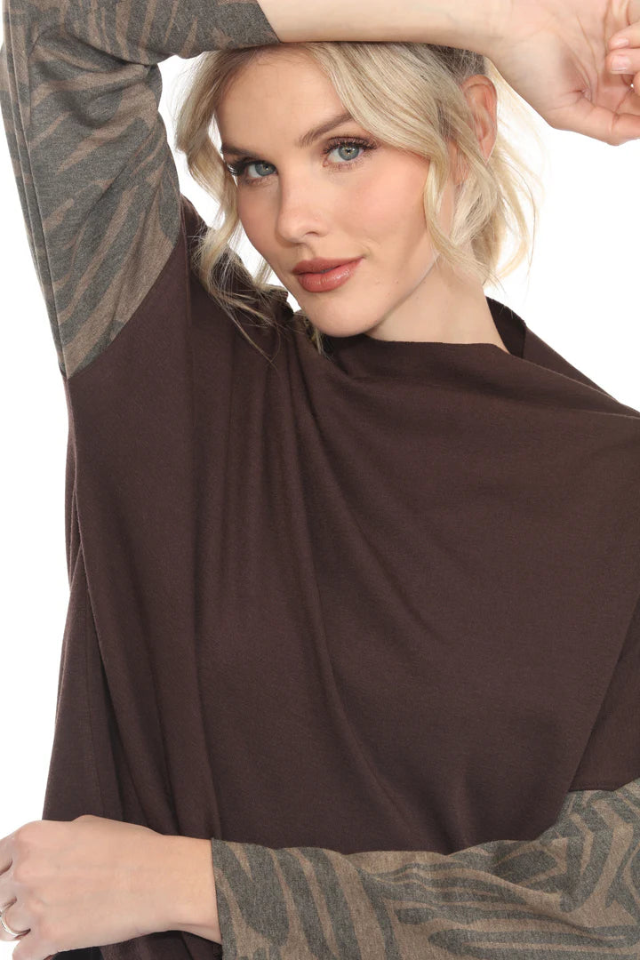 Moonlight Top - 3930 - BROWN