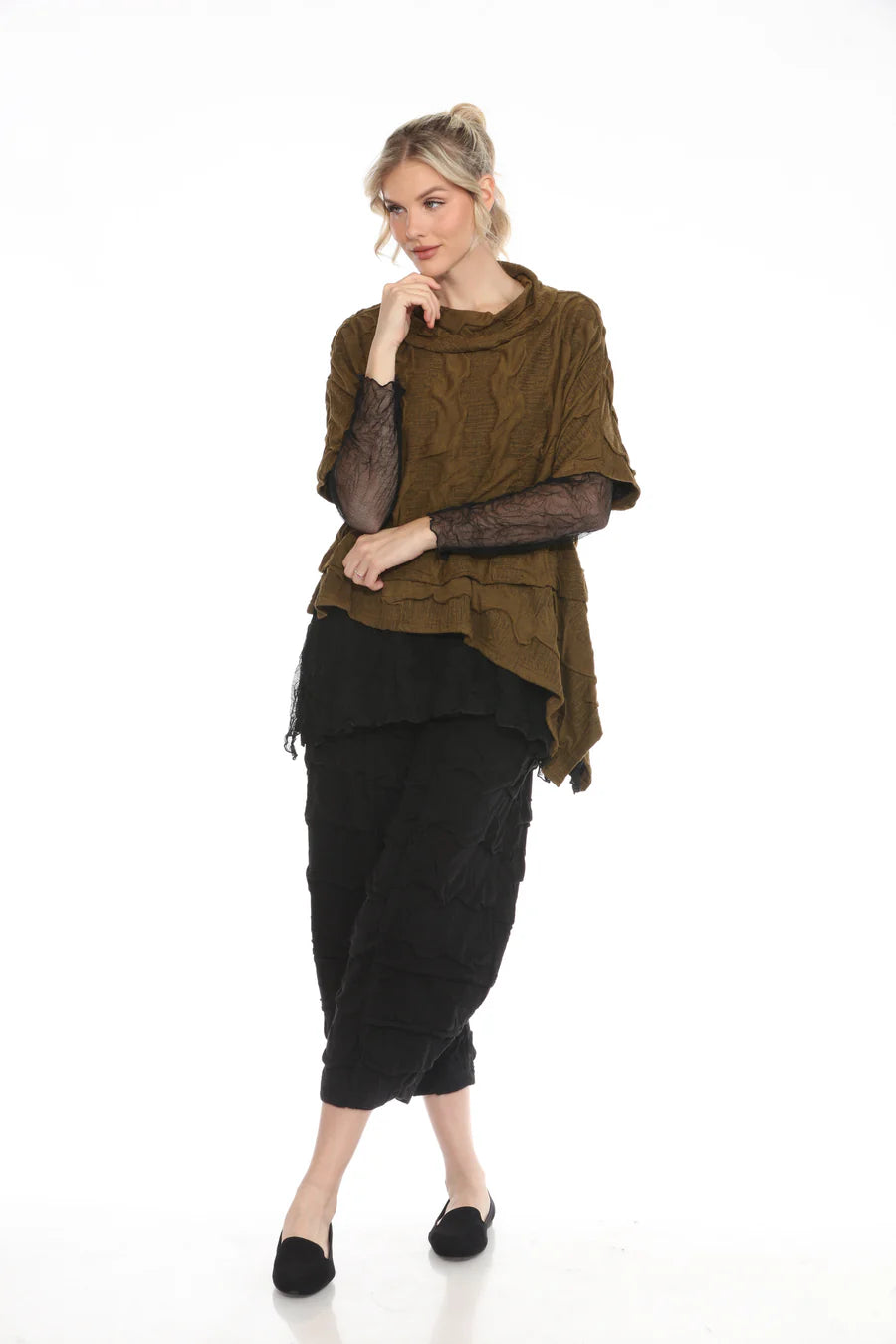 Moonlight Top - 3941 BLACK (NOT KIWI)