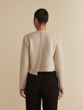 CUT LOOSE - Boiled Wool Cardigan - 3988922