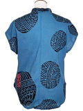 Yasuko Pintuck Blouse - TE-126 - New Teal