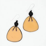 SYLCA Peach Petal Pop Resin Earrings - SD26E09 - PEACH