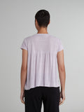 CUT LOOSE - Light Weight Linen Ruche Back Top - 4036273Sp