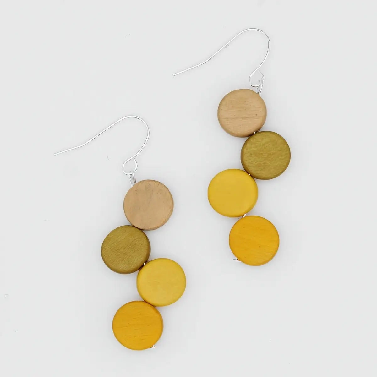SYLCA Yellow Ombre Eva Dangle Earrings