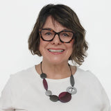 SYLCA Silver Presley Wood Necklace