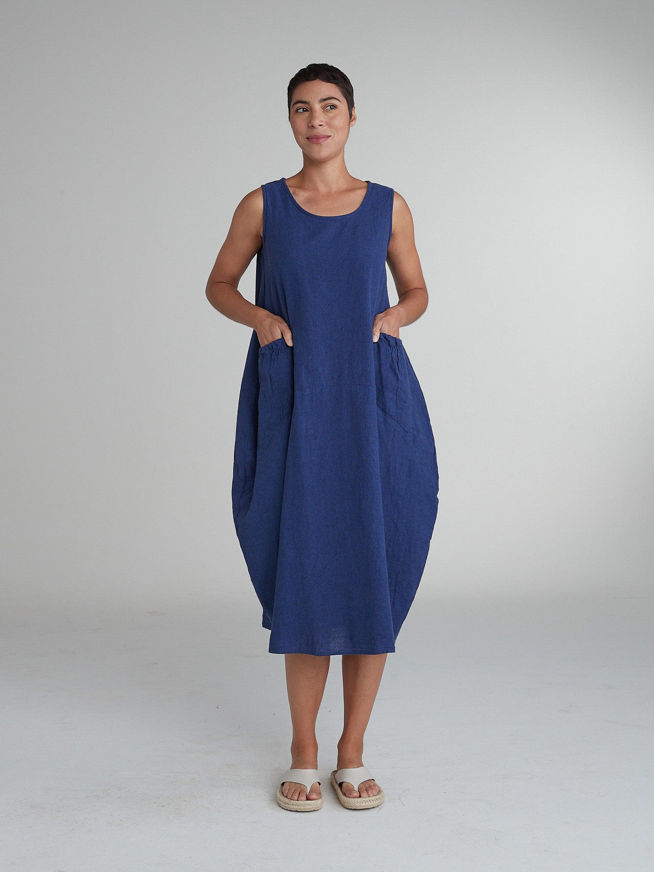 CUT LOOSE - Crosshatch Pocket Dress - 4190243