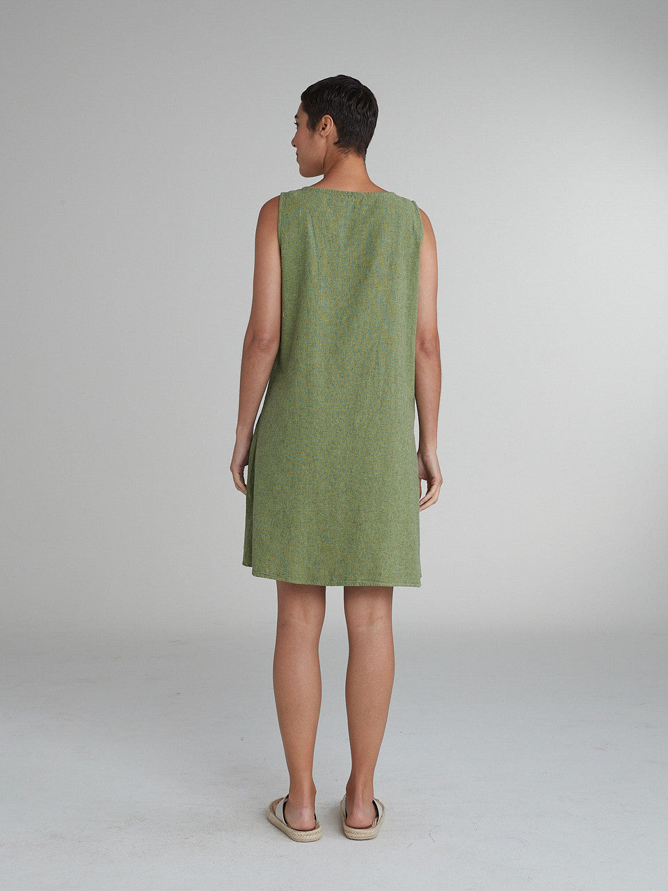 CUT LOOSE - Crosshatch Pocket Tank Dress - 4190323