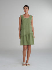 CUT LOOSE - Crosshatch Pocket Tank Dress - 4190323