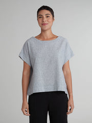 CUT LOOSE - Crosshatch Crop Top - 4196326