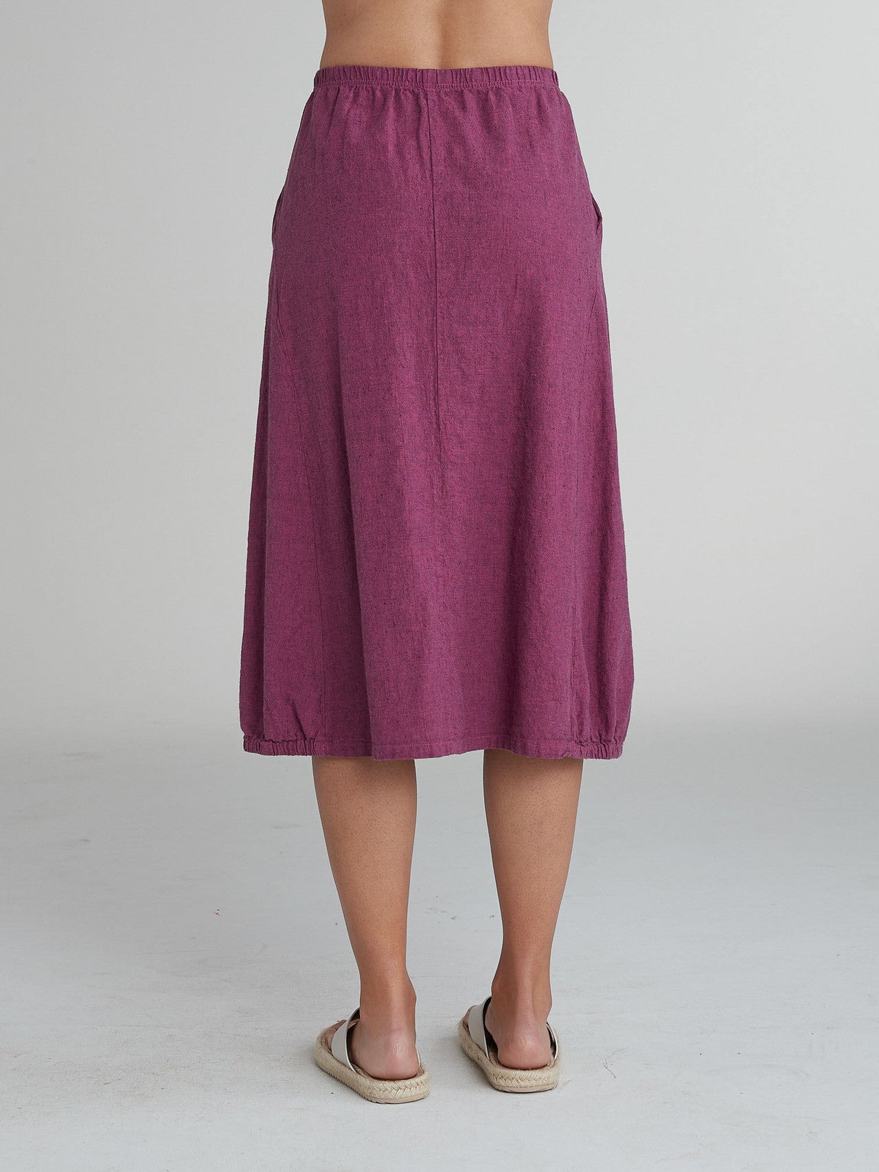 CUT LOOSE - Crosshatch Side Elastic Skirt - 4199518