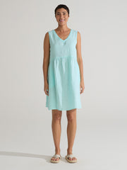 CUT LOOSE - Hanky Linen Flounce Tank Dress - 4200706