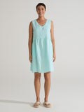 CUT LOOSE - Hanky Linen Flounce Tank Dress - 4200706