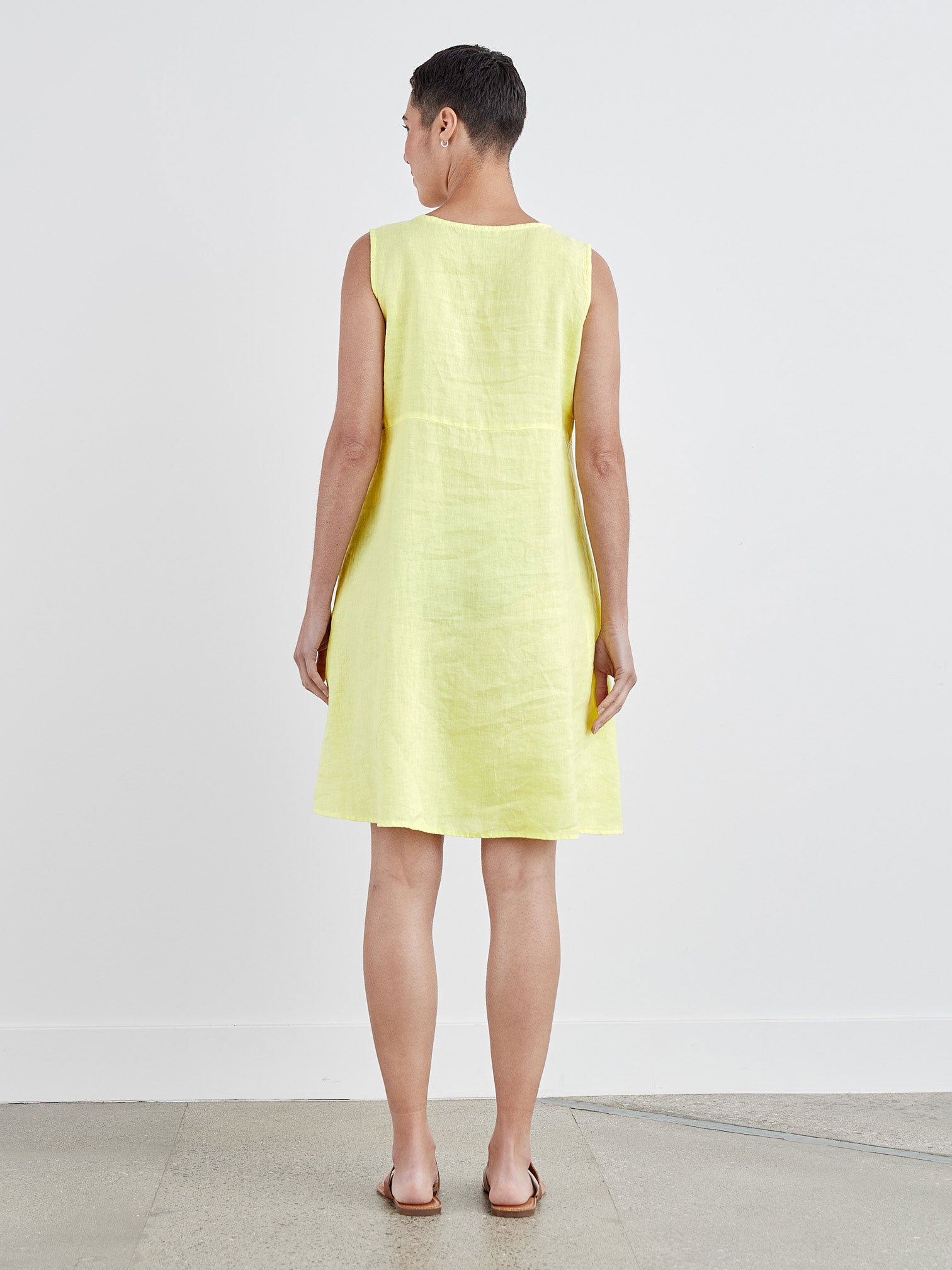 CUT LOOSE - Hanky Linen Patch Dress - 4200784