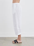 CUT LOOSE - Hanky Linen Lantern Pant (WHITE ONLY)