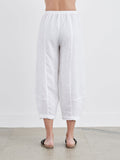 CUT LOOSE - Hanky Linen Lantern Pant (WHITE ONLY)