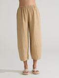 CUT LOOSE - Hanky Linen Lantern Pant - 4202388