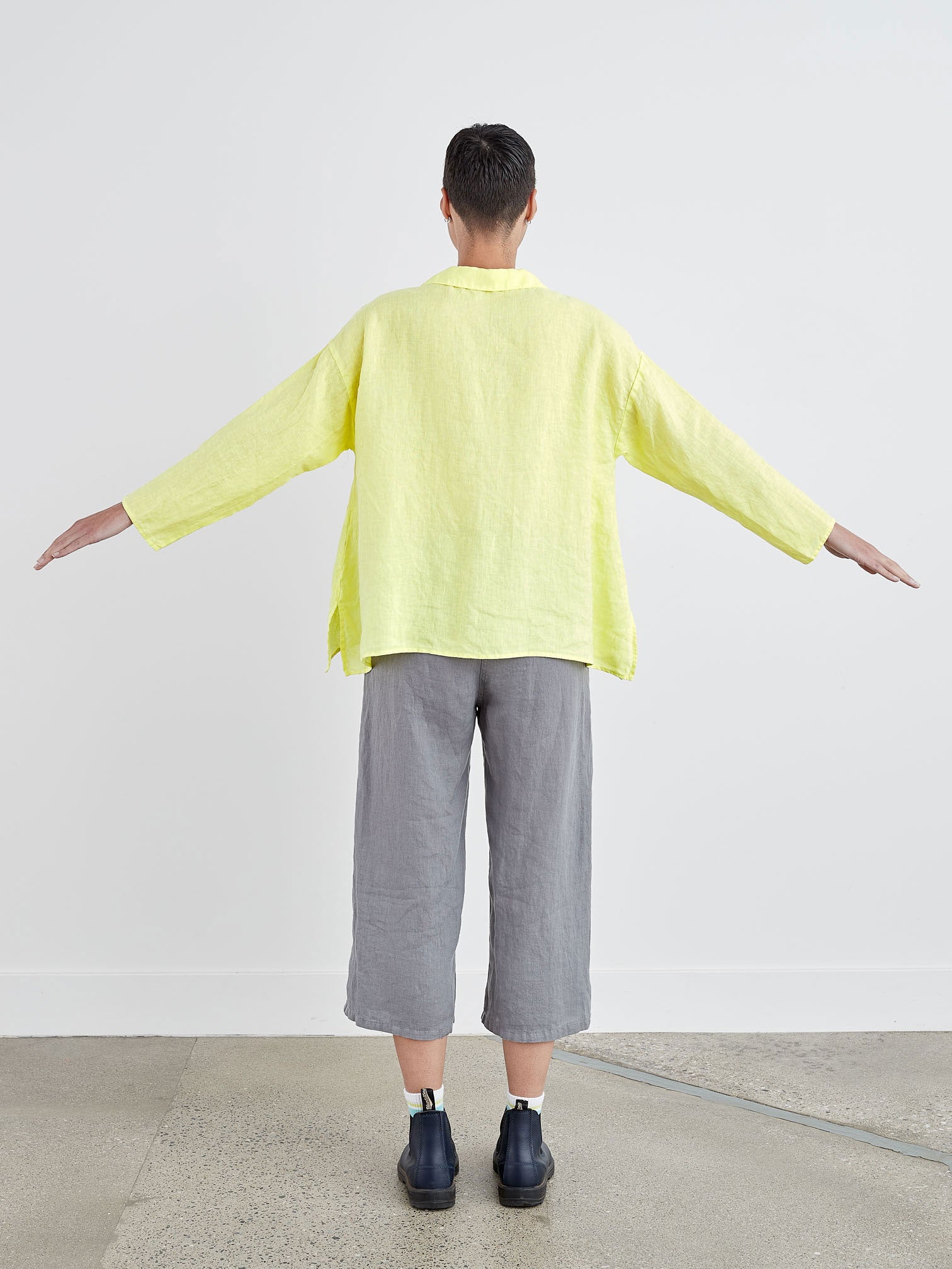 CUT LOOSE - Hanky Linen Swing Shirt - 4206919