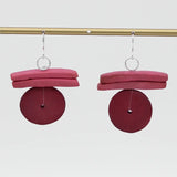 SYLCA Raspberry Billie Dangle Earring