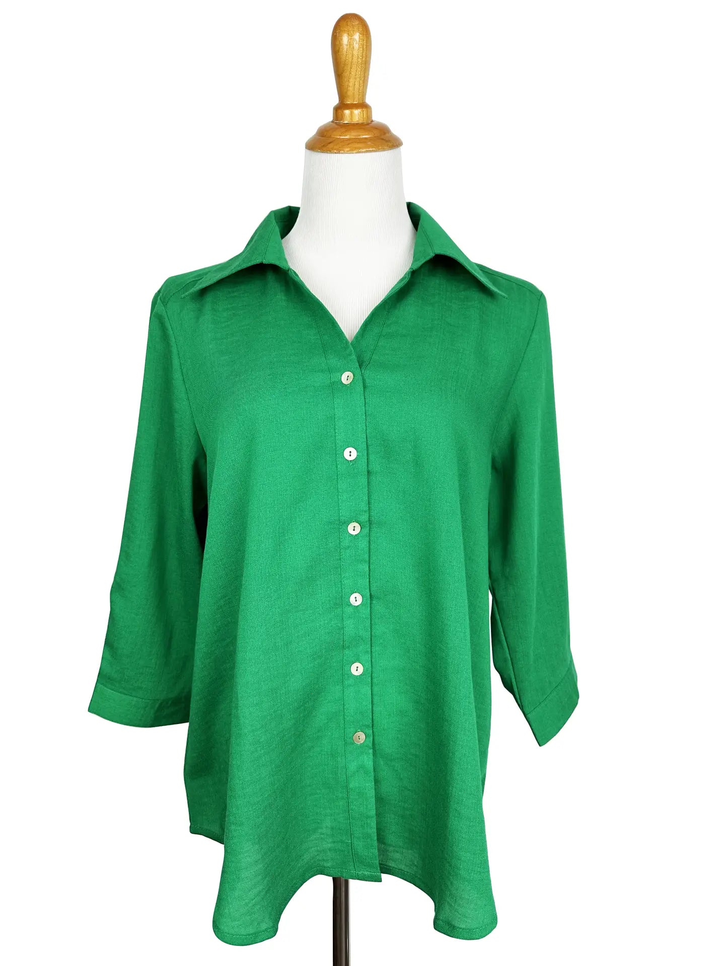 Fridaze AA161 - Short Tuxedo Linen Shirt