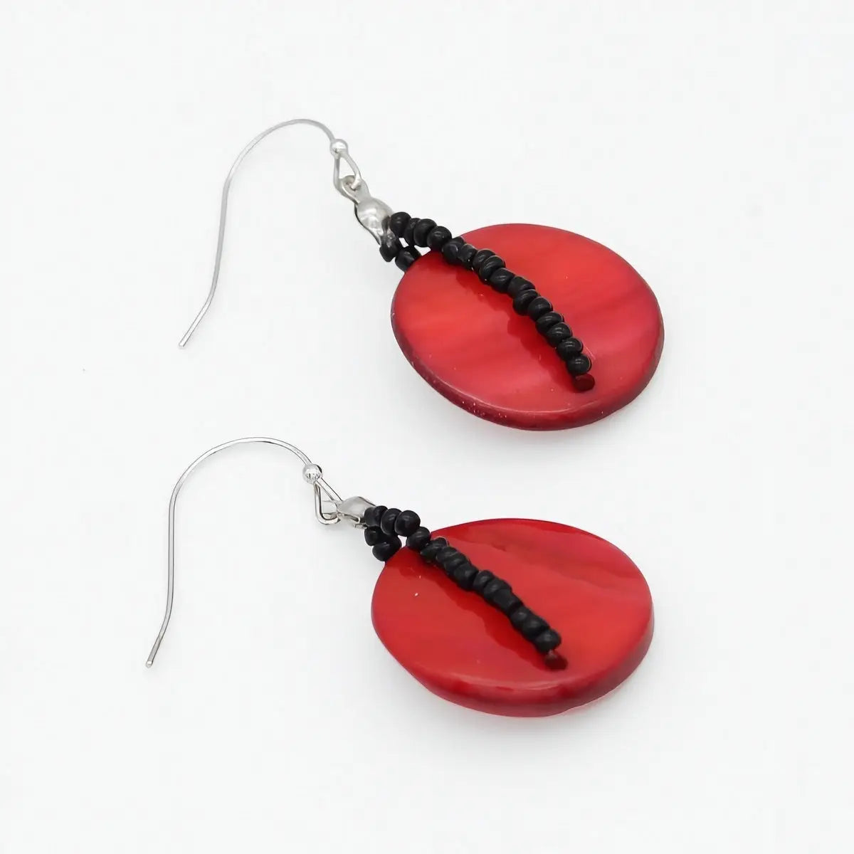 SYLCA Red Sky Dream Earrings - LS26E08 - RED