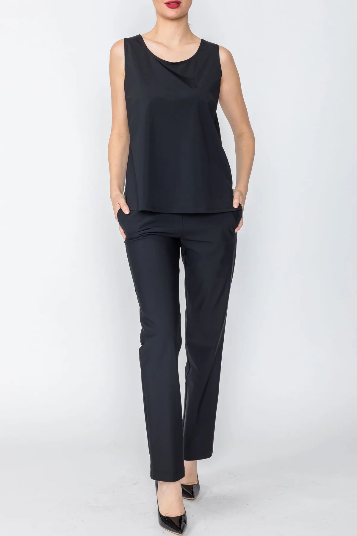 IC COLLECTION Pant - 4411TP - Black