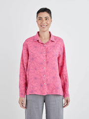 CUT LOOSE - Daisy Side Slit Shirt - 4476061
