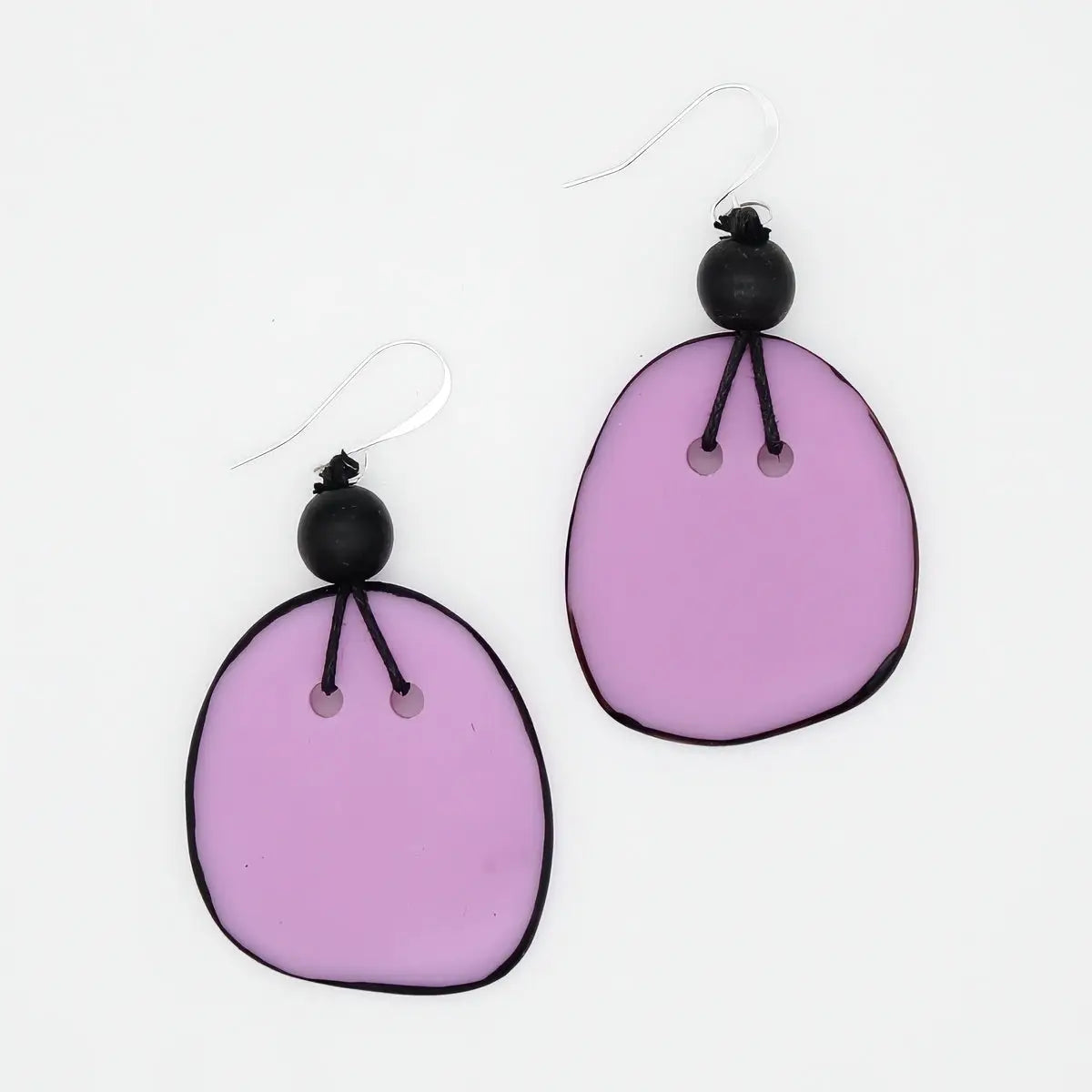 SYLCA Lilac Petal Pop Resin Earrings - SD26E07 - LILAC