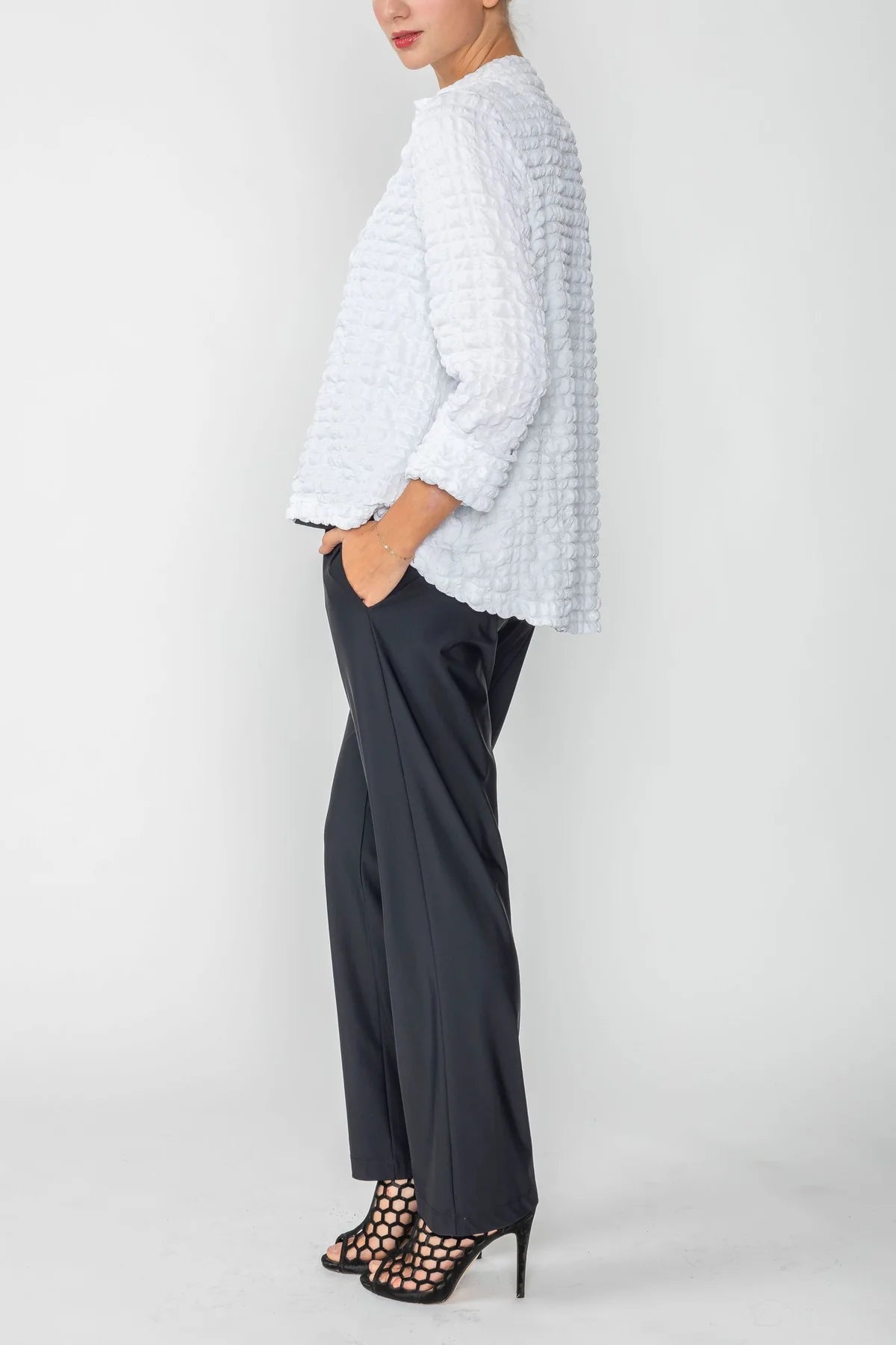 IC COLLECTION Jacket- 4507J- WHITE