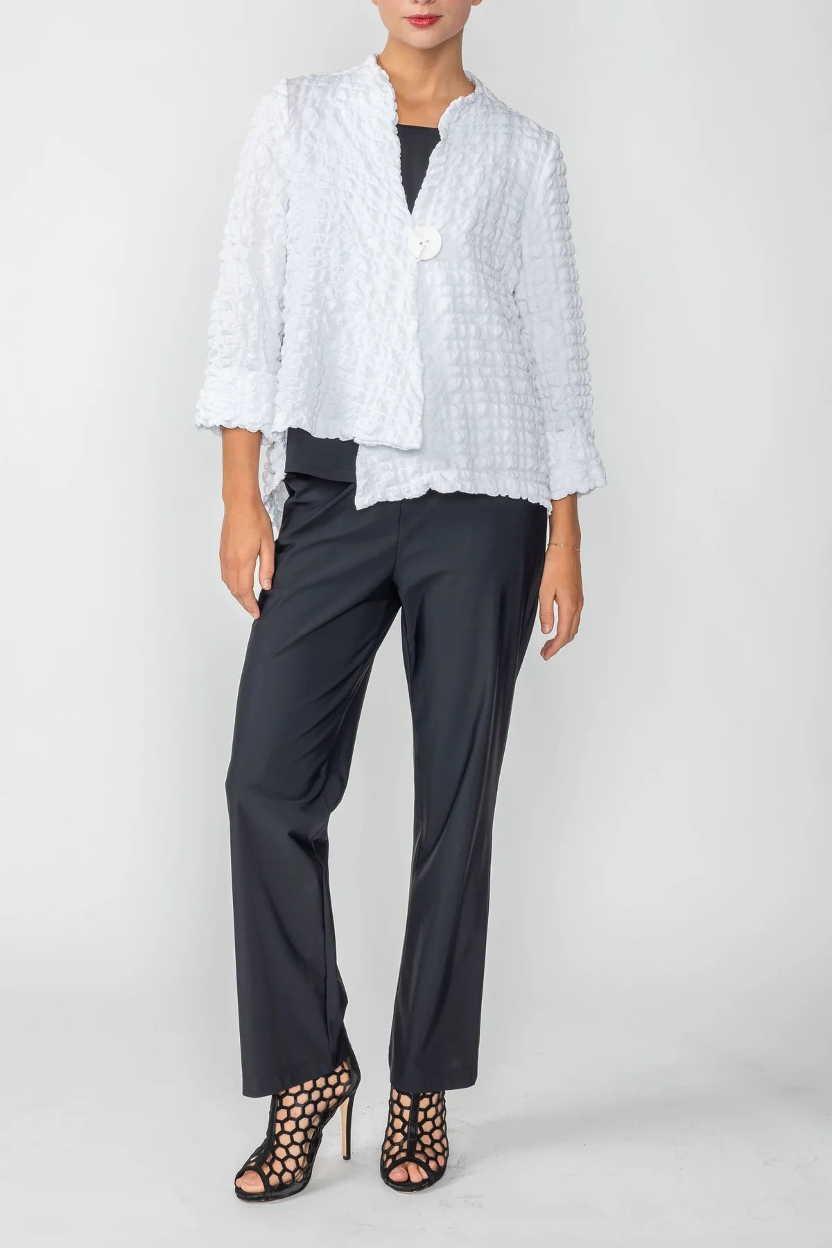 IC COLLECTION Jacket- 4507J- WHITE