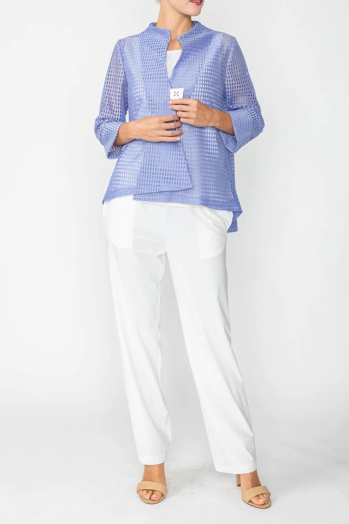 IC COLLECTION Jacket- 4517J- PERIWINKLE