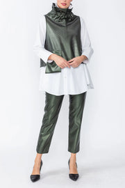 IC Collection Tunic- 4532T- DARK GREEN