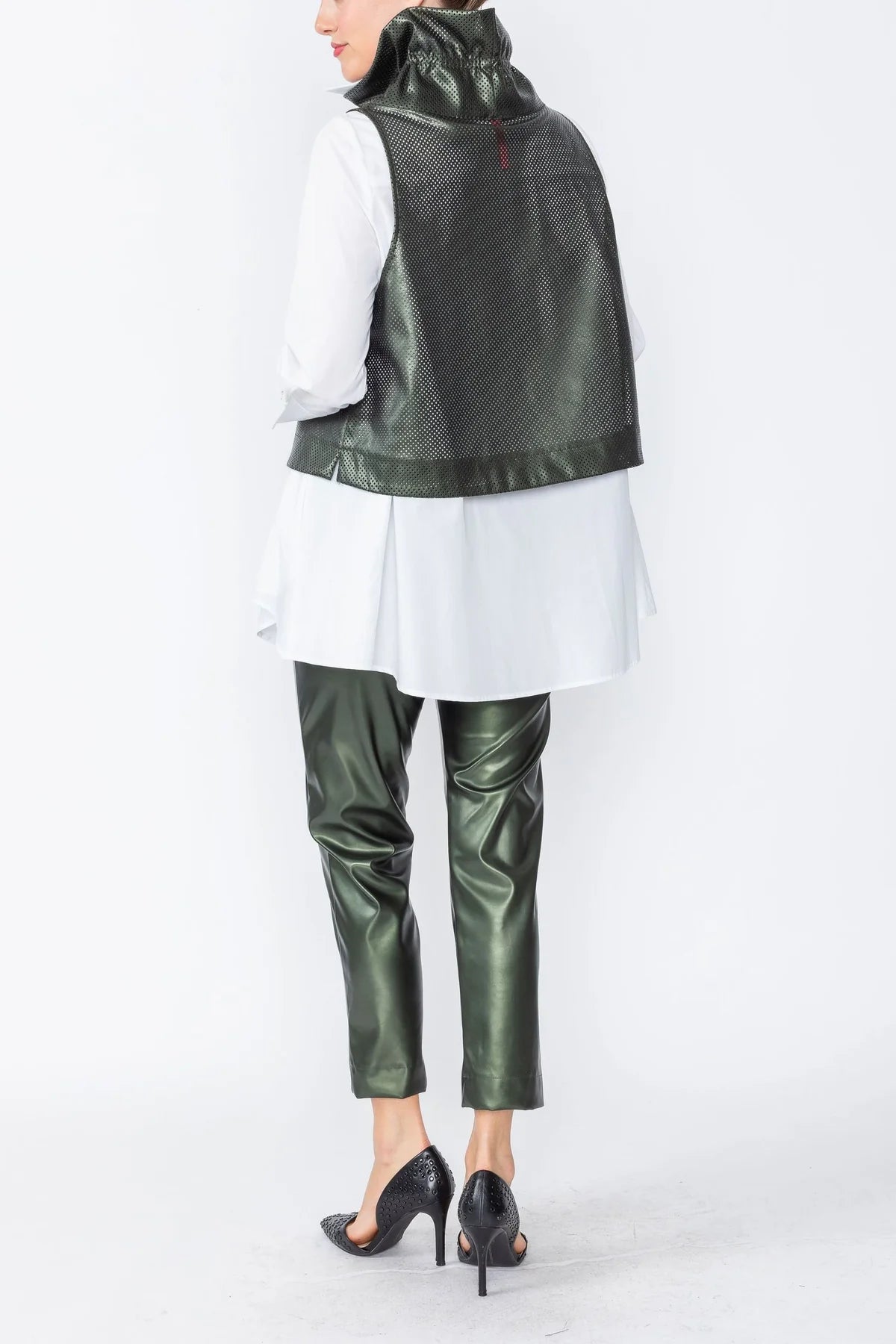 IC Collection Tunic- 4532T- DARK GREEN