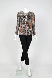IC Collection Tunic- 4537T- BROWN