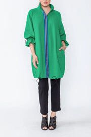 IC Collection Jacket - 4551J - GREEN AND BLUE