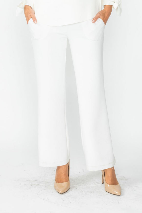 IC COLLECTION Pants - 4561P - WHITE