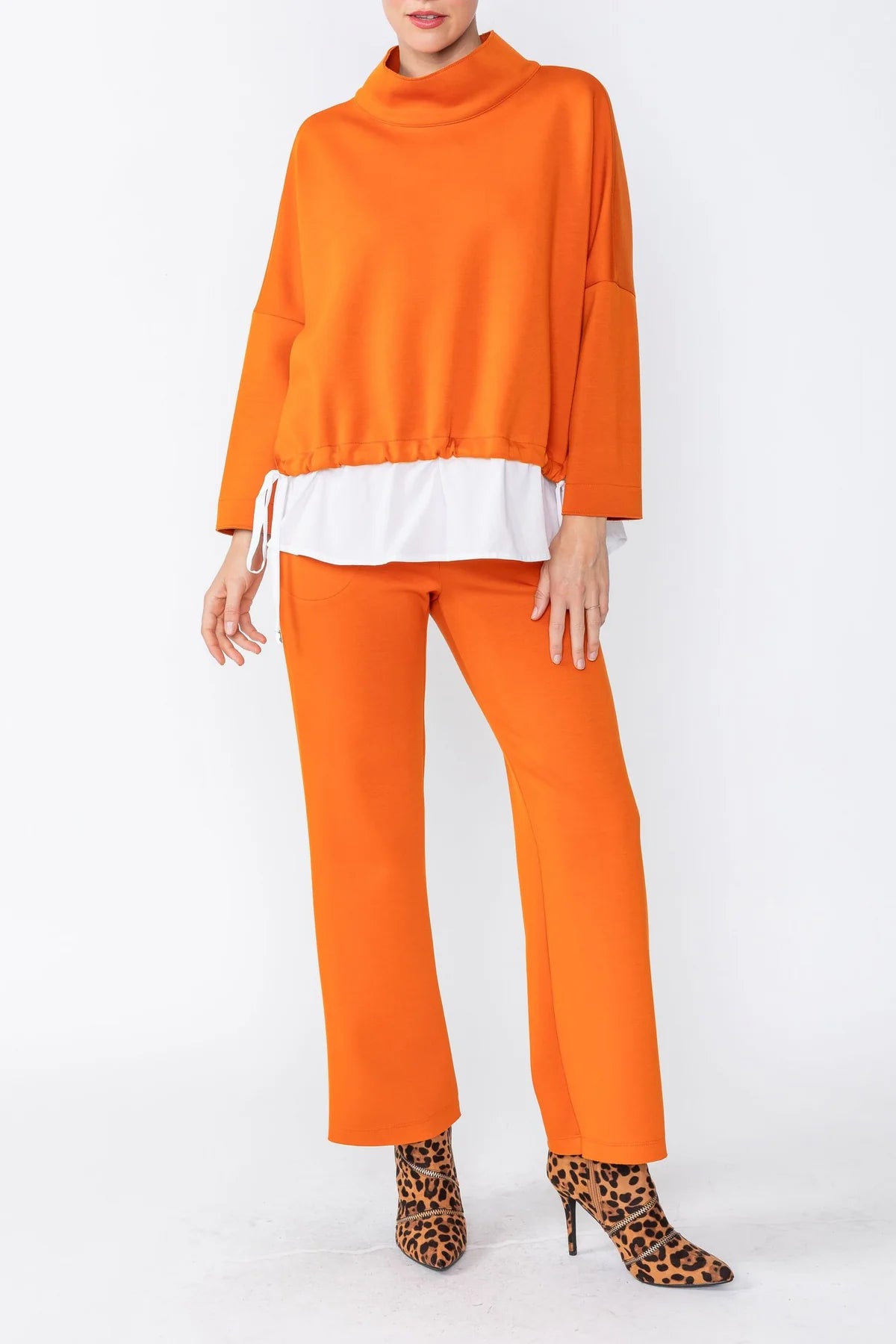 IC Collection Tunic- 4563T- ORANGE