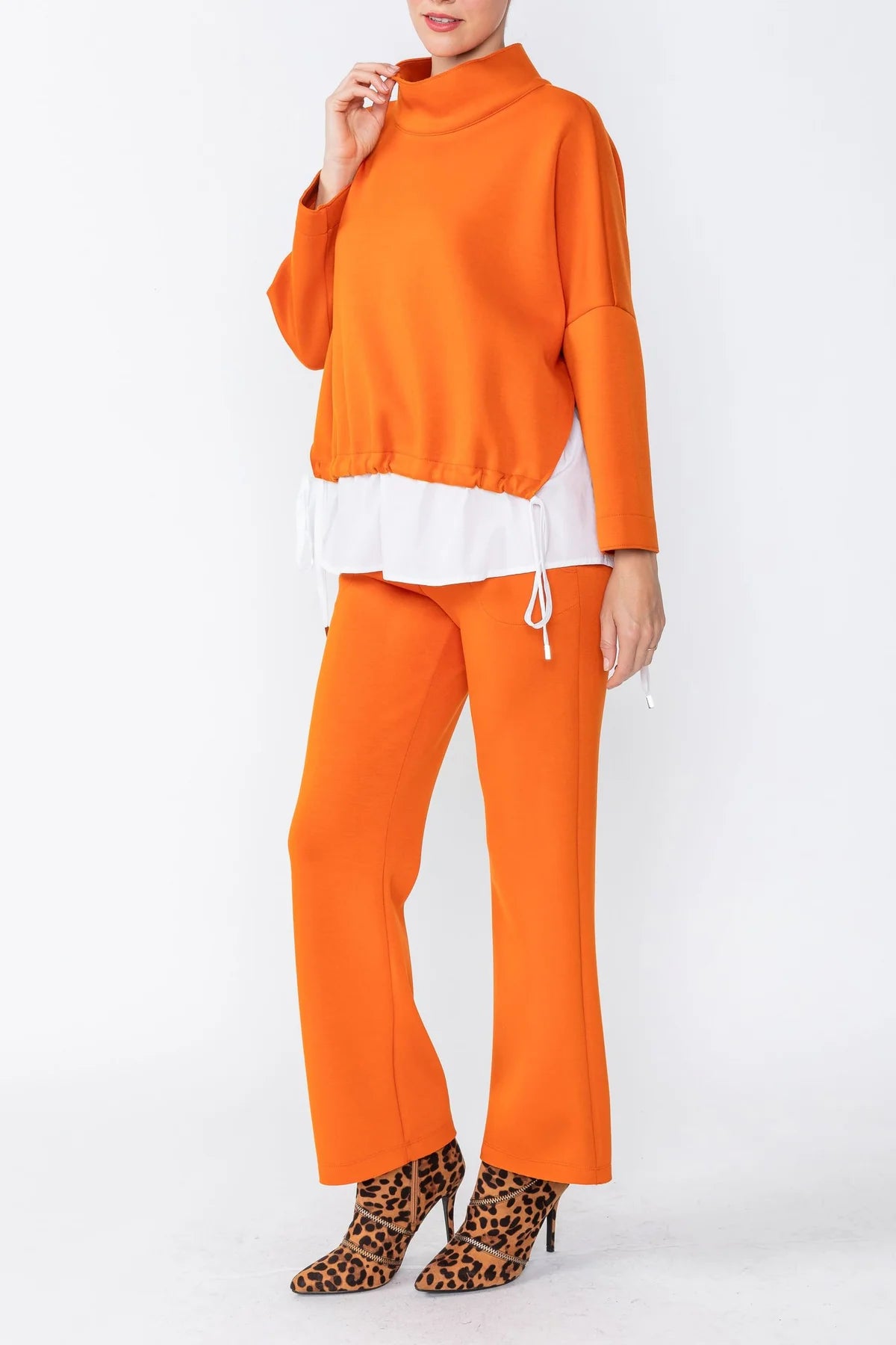 IC Collection Tunic- 4563T- ORANGE