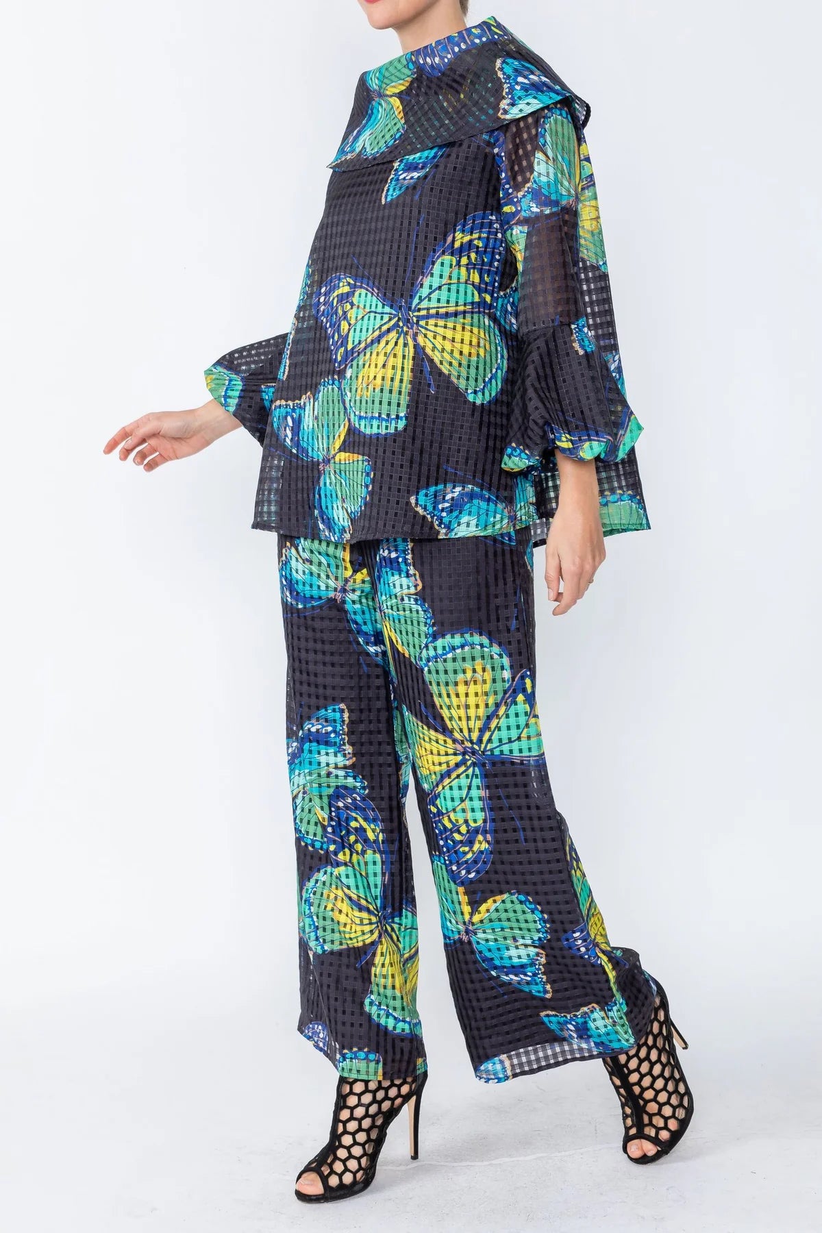 IC Collection Tunic- 4567T- BLACK
