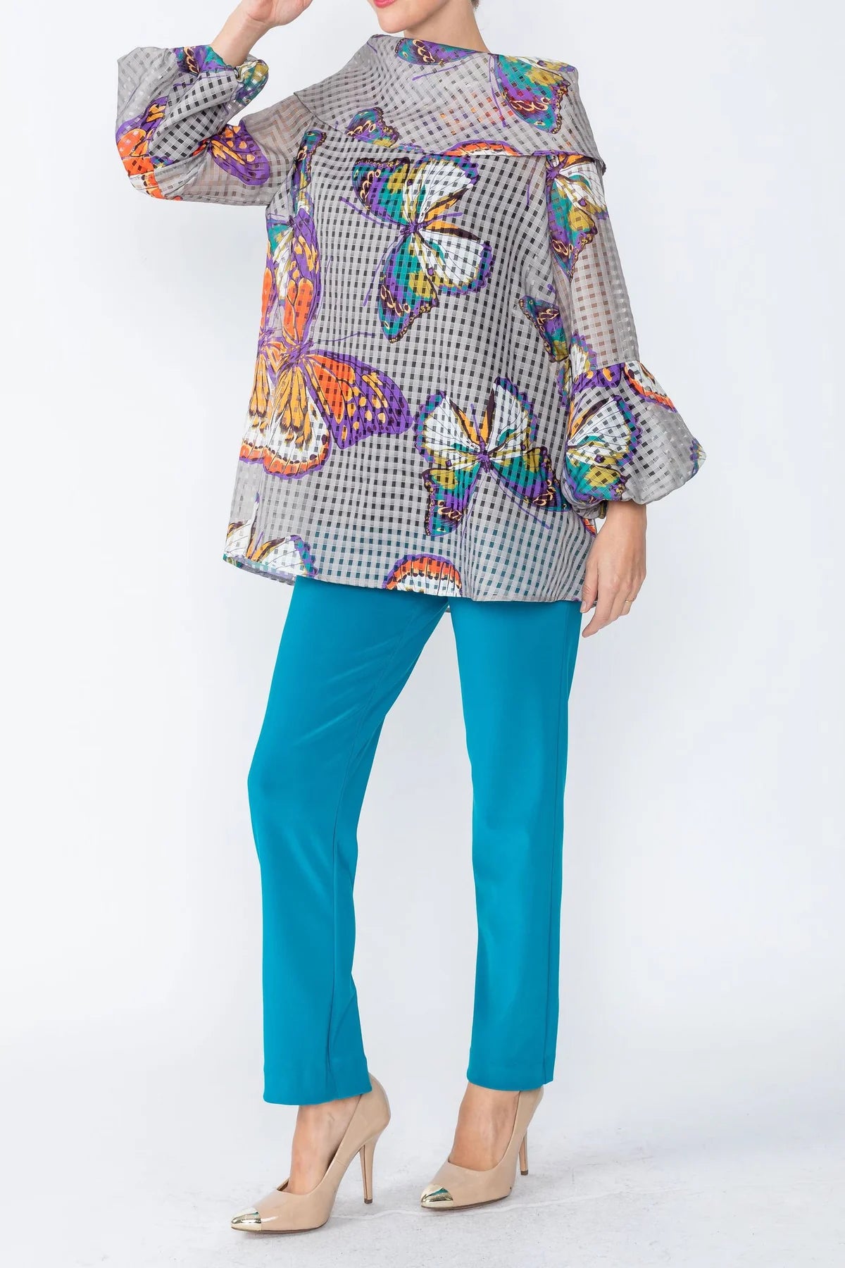 IC Collection Tunic- 4566T- TAUPE