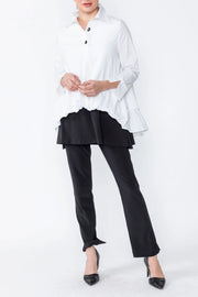 IC Collection Tunic- 4571T- WHITE