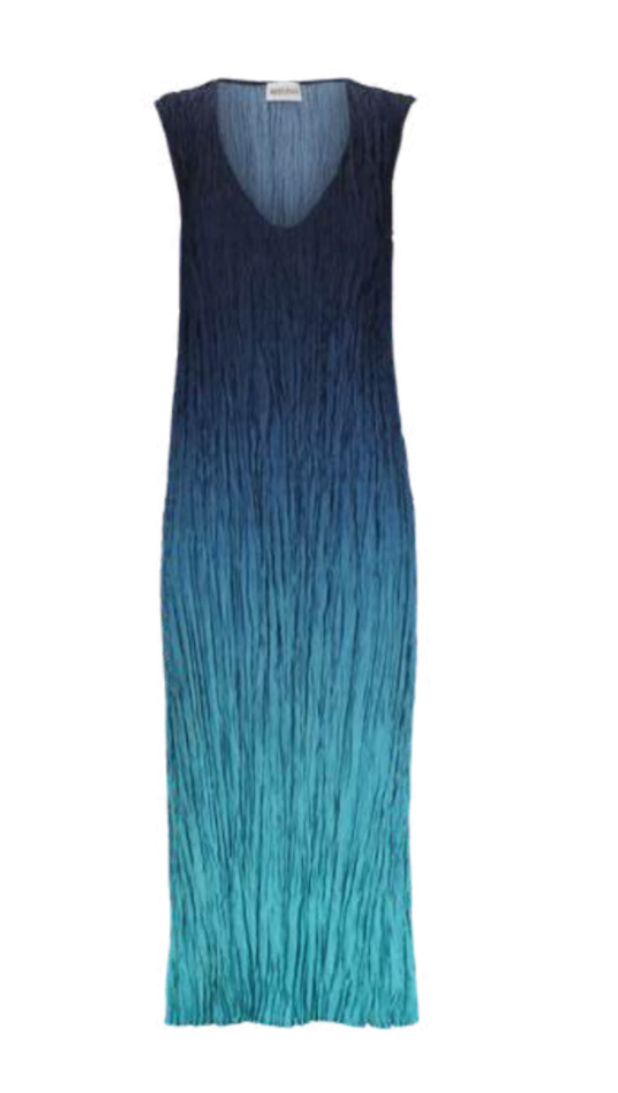 Alquema Havana Dress - TWILIGHT BLUE TO PEACOCK