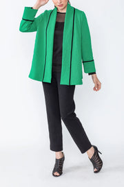 IC Collection Jacket - 4586J -GREEN AND BLACK