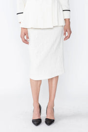IC Collection Skirt - 4594S- IVORY