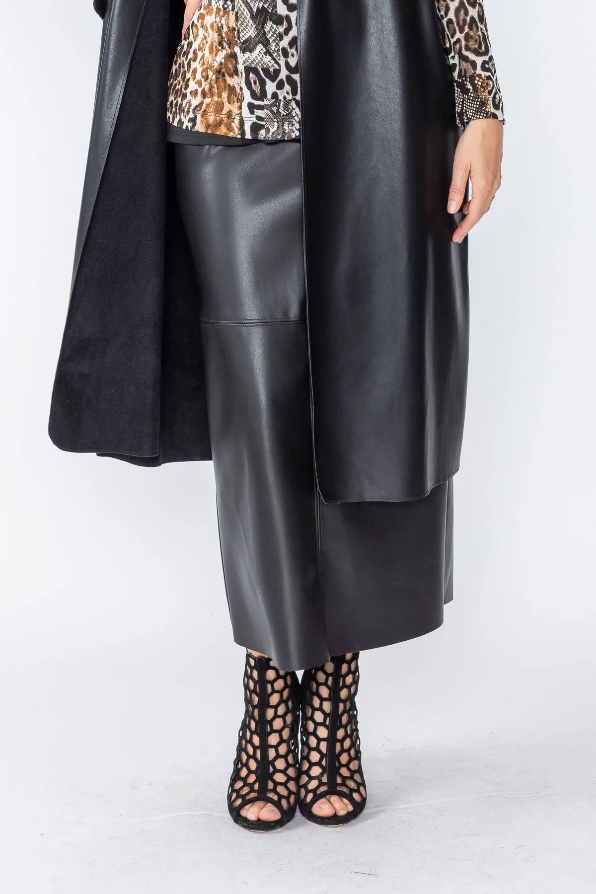 IC Collection Skirt - 4600S- BLACK